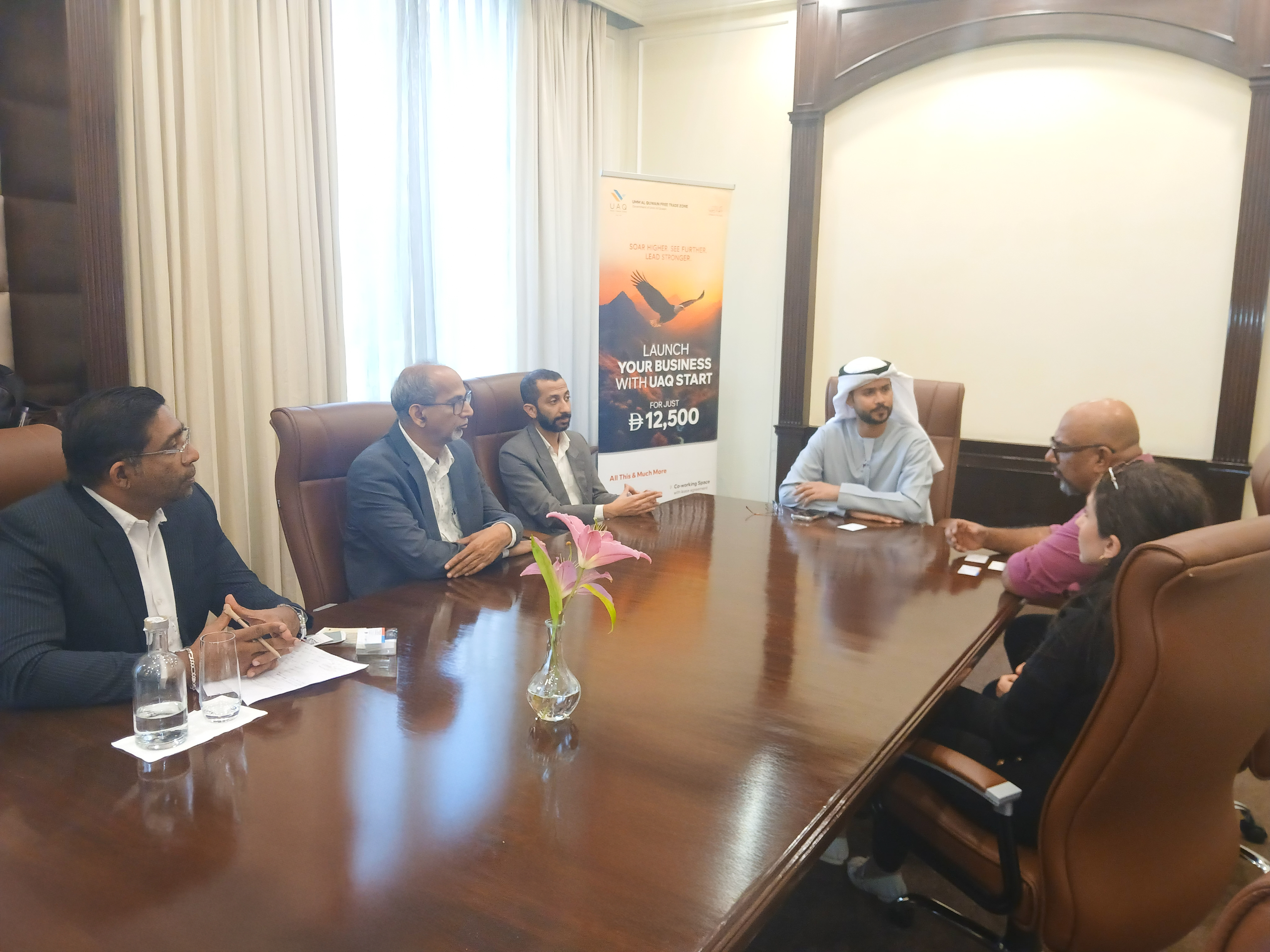 UAQ Free Trade Zone Engages Business Leaders at B2B Meeting in Hyderabad