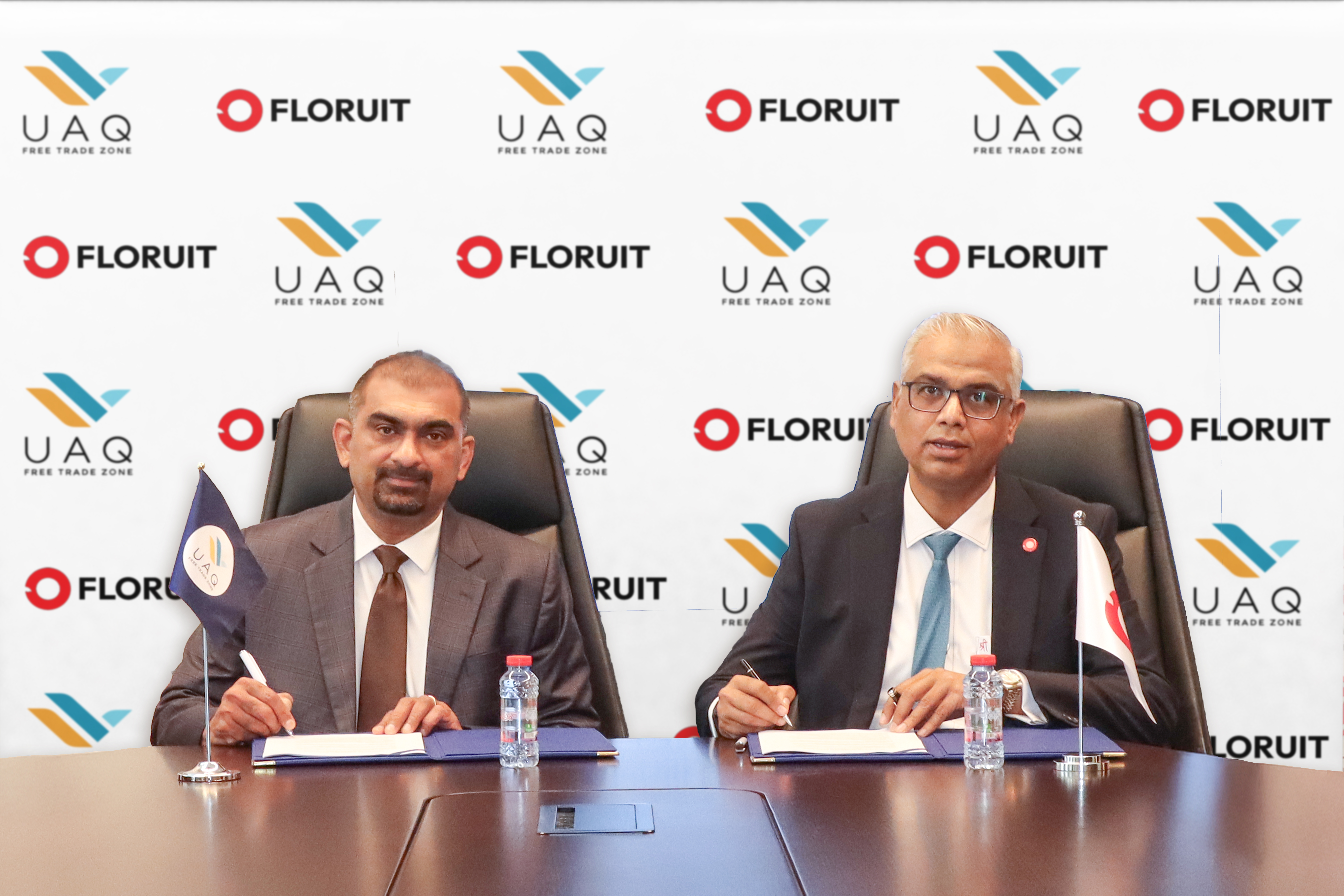 UAQ FTZ Signs MoU with Floruit Commercial Brokers to Enhance Business Banking Services