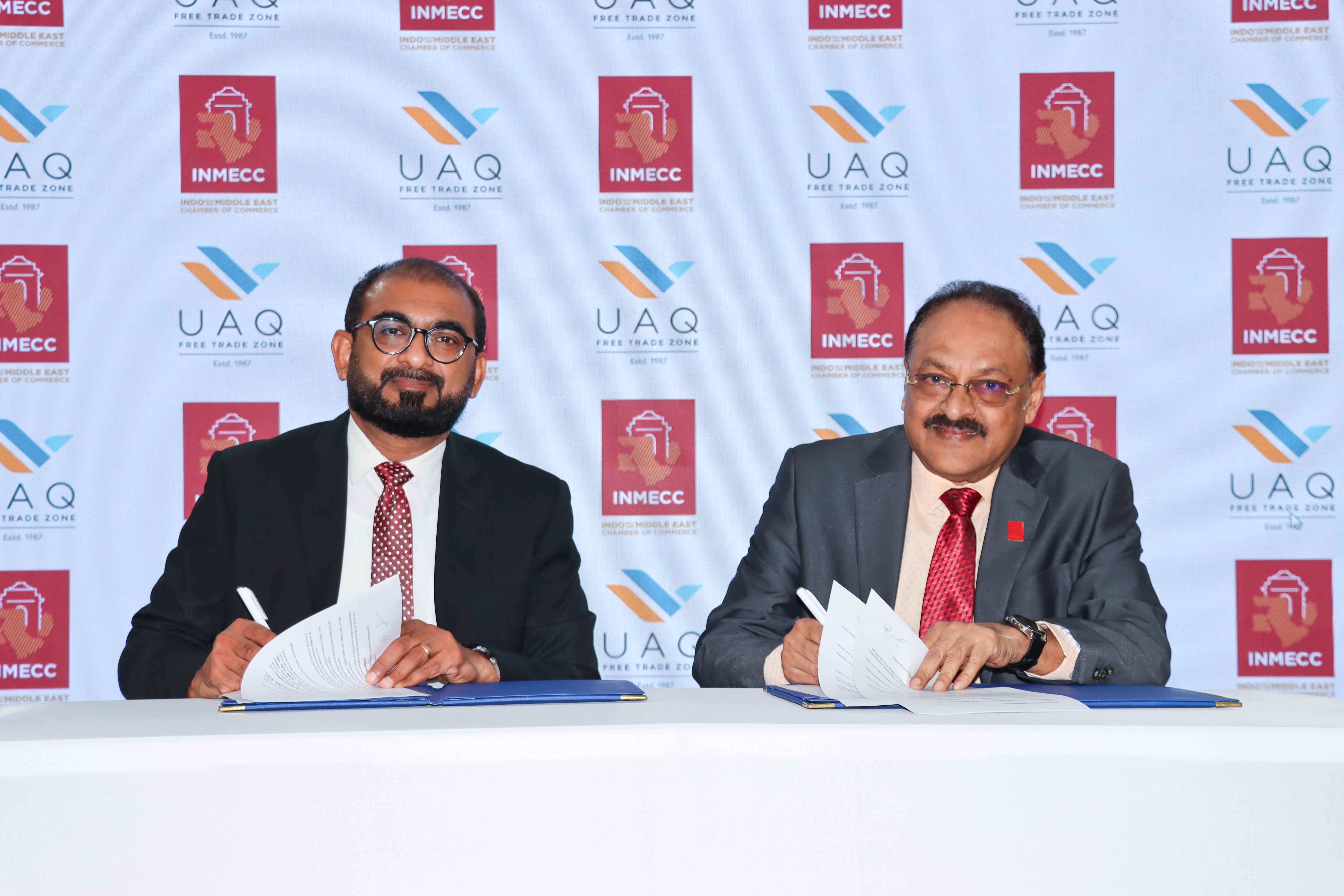 UAQ Free Trade Zone Signs MoU with Indo Gulf and Middle East Chamber of Commerce (INMECC)