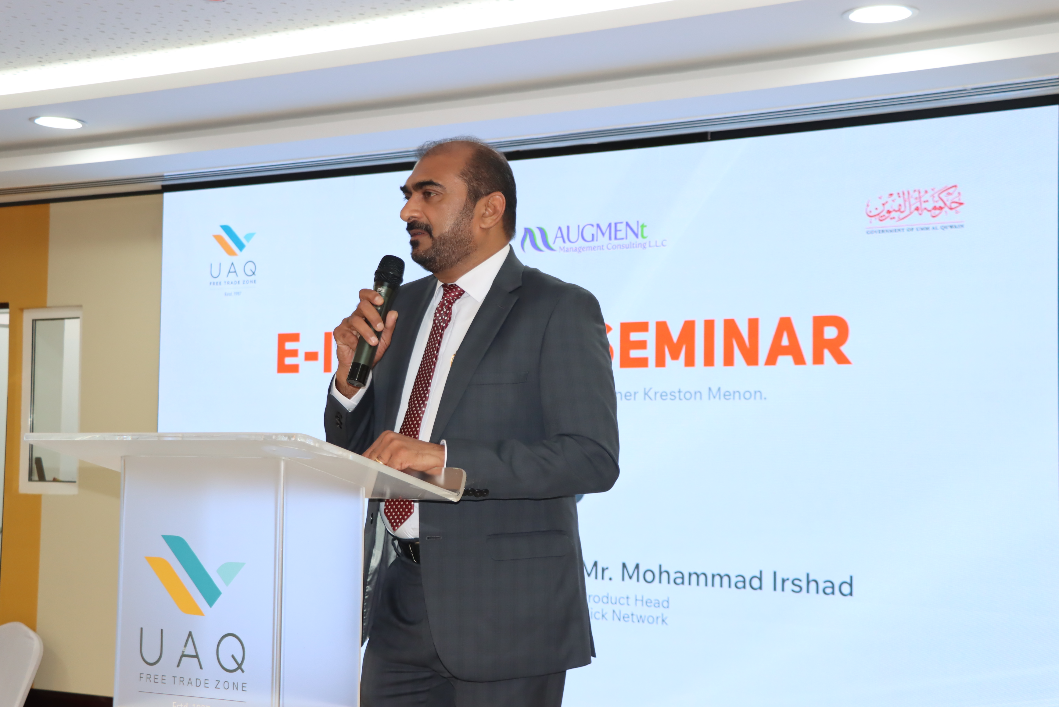 E-Invoicing Readiness Session Held at UAQ Free Trade Zone in Collaboration with Kreston Menon