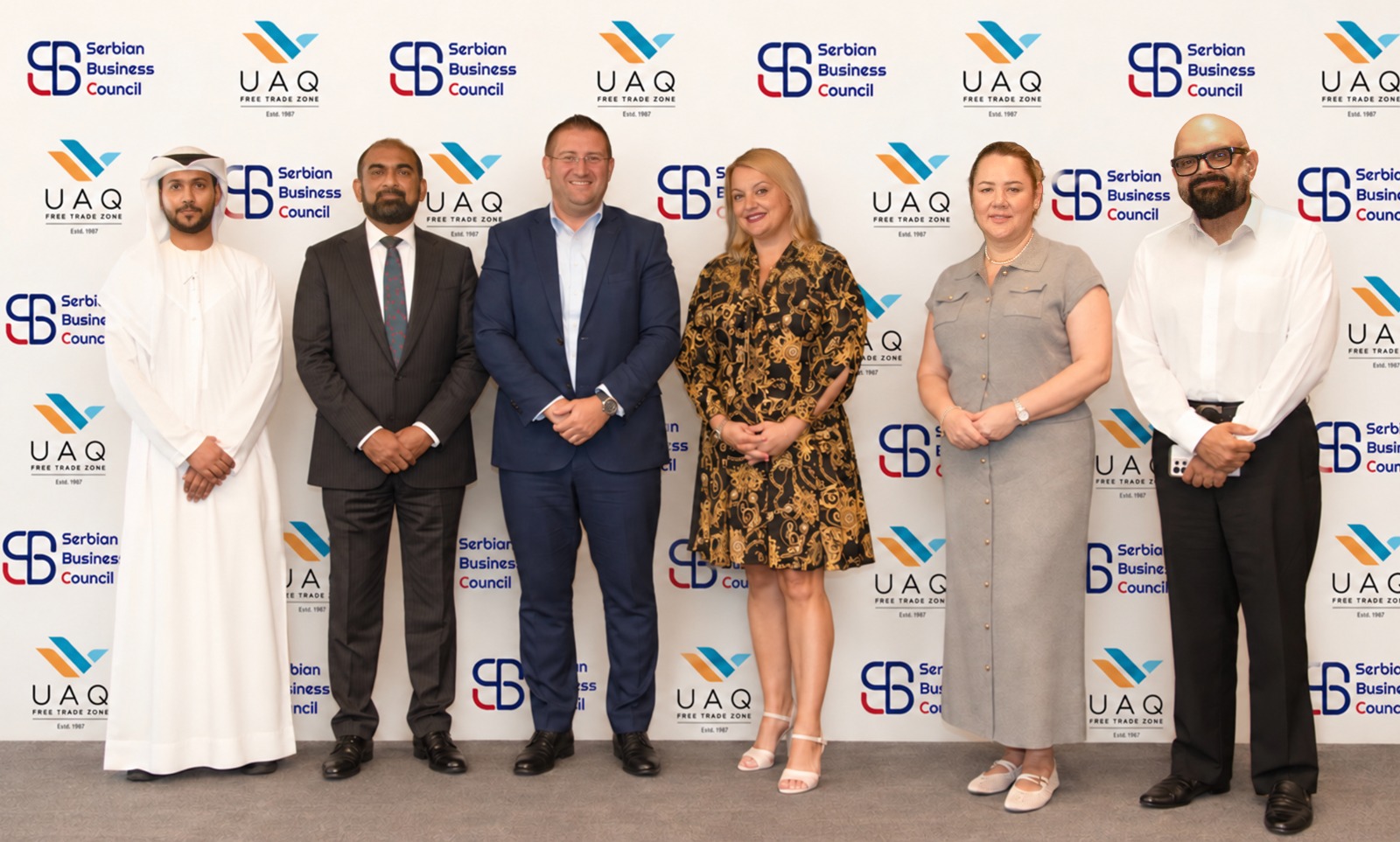 UAQ Free Trade Zone welcomed representatives of the Serbian Business Council